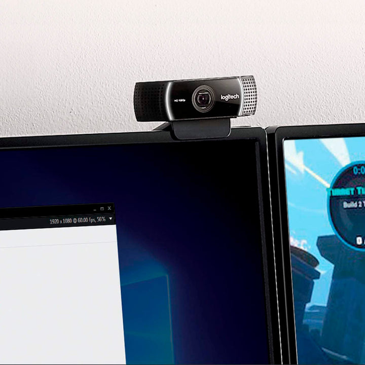 Logitech - C922 Pro Stream 1080 Webcam for HD Video Streaming - Black_4