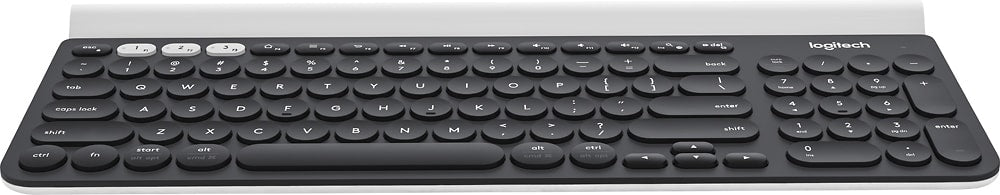 Logitech - K780 Full-size Wireless Scissor Keyboard - White_4
