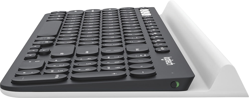 Logitech - K780 Full-size Wireless Scissor Keyboard - White_2