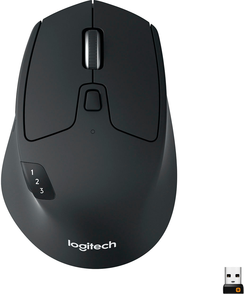 Logitech - M720 Triathlon Wireless Optical Mouse - Black_0