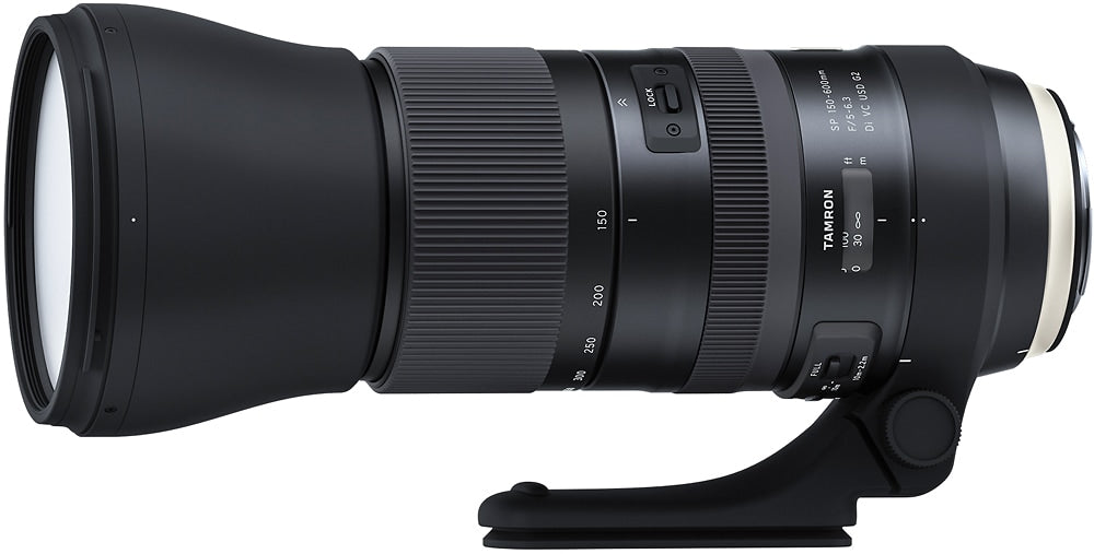 Tamron - SP 150-600mm F/5-6.3 Di VC USD G2 Telephoto Zoom Lens for Canon cameras - Black_0