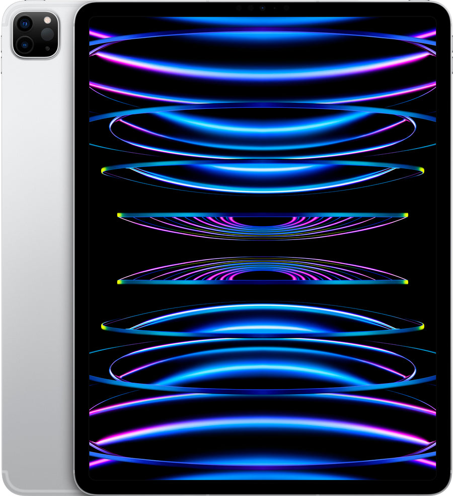 Apple - 12.9-Inch iPad Pro (Latest Model) with Wi-Fi + Cellular - 1TB - Silver (Verizon)_0