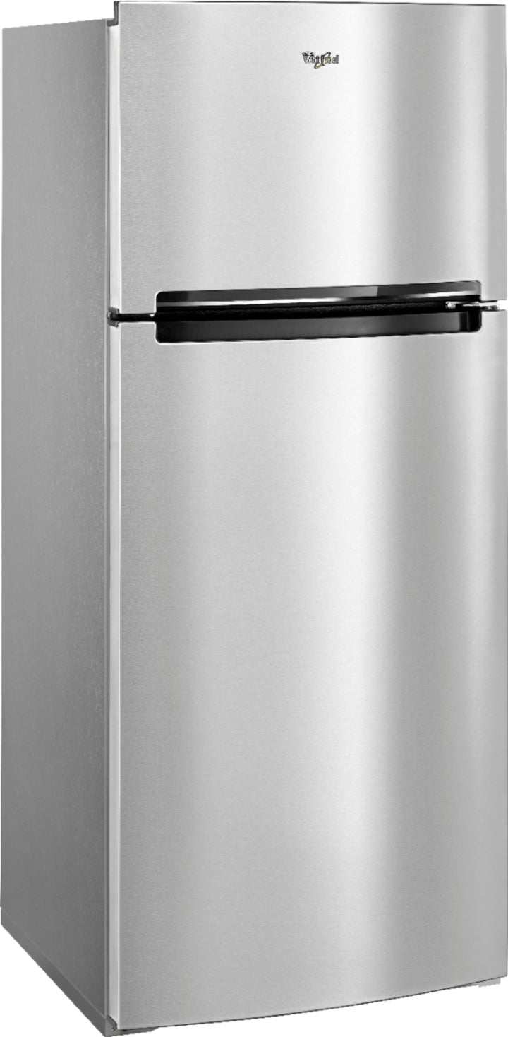 Whirlpool - 17.7 Cu. Ft. Top-Freezer Refrigerator - Monochromatic stainless steel_5