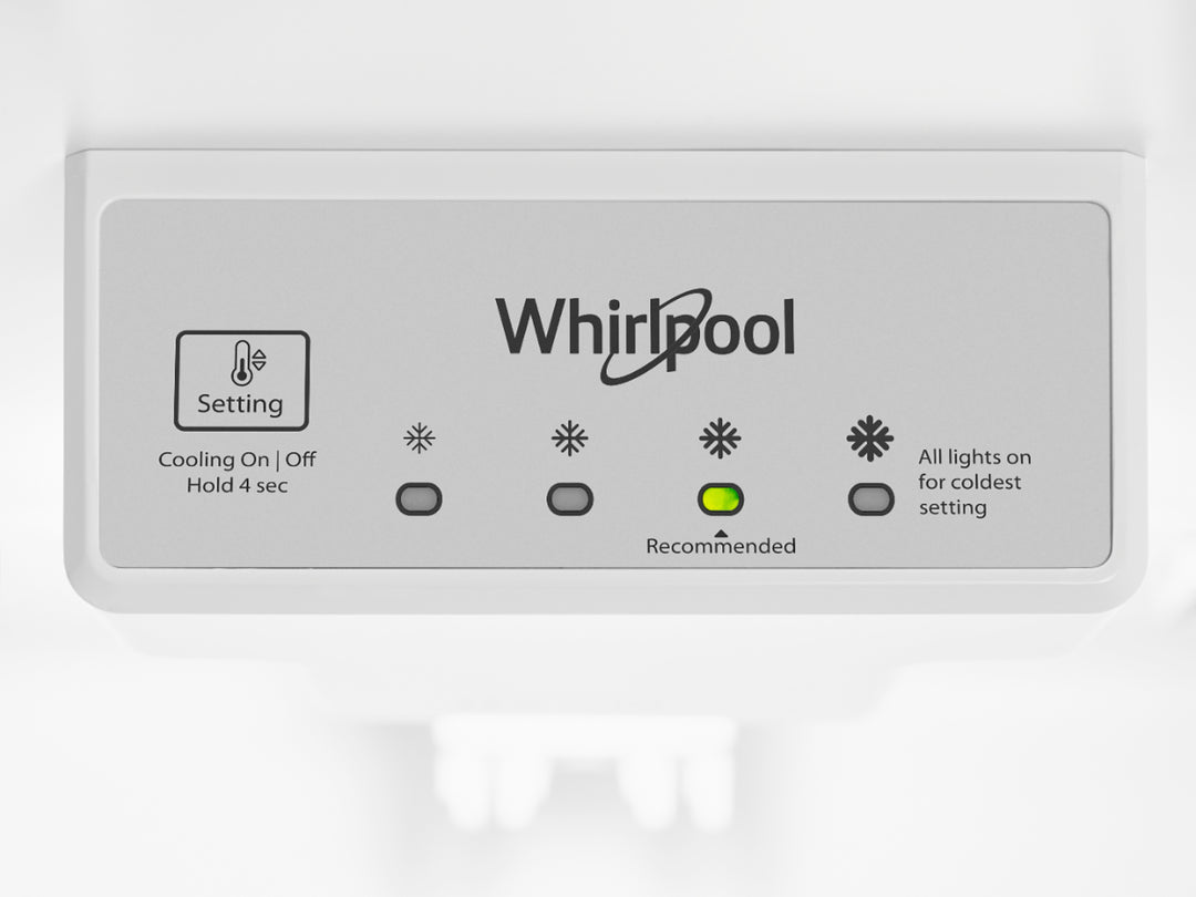 Whirlpool - 17.7 Cu. Ft. Top-Freezer Refrigerator - Monochromatic stainless steel_3