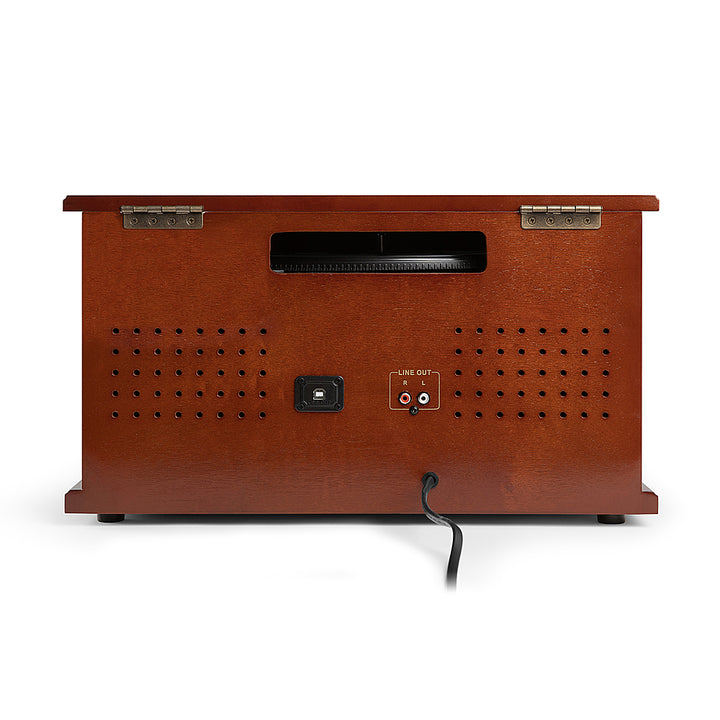 Victrola - Navigator 8-in-1 Classic Bluetooth Record Player with Turntable - Mahogany_5