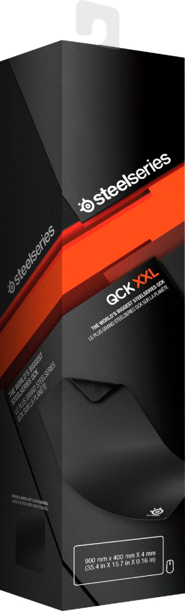 SteelSeries - QcK Cloth Gaming Mouse Pad (XXL) - Black_3