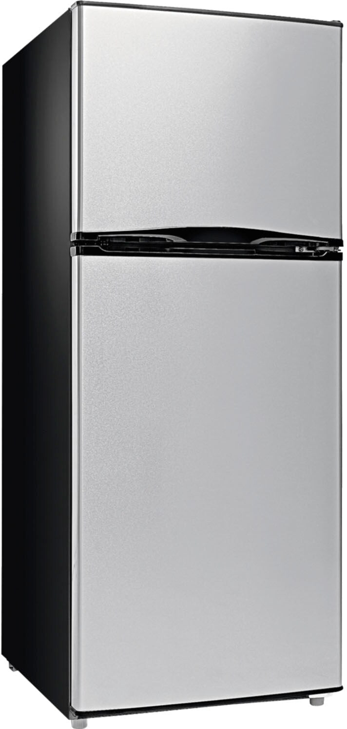 Insignia™ - 11.5 Cu. Ft. Top-Freezer Refrigerator - Stainless steel_1