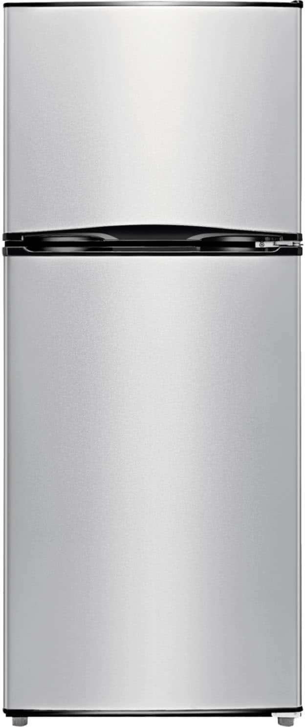 Insignia™ - 11.5 Cu. Ft. Top-Freezer Refrigerator - Stainless steel_0