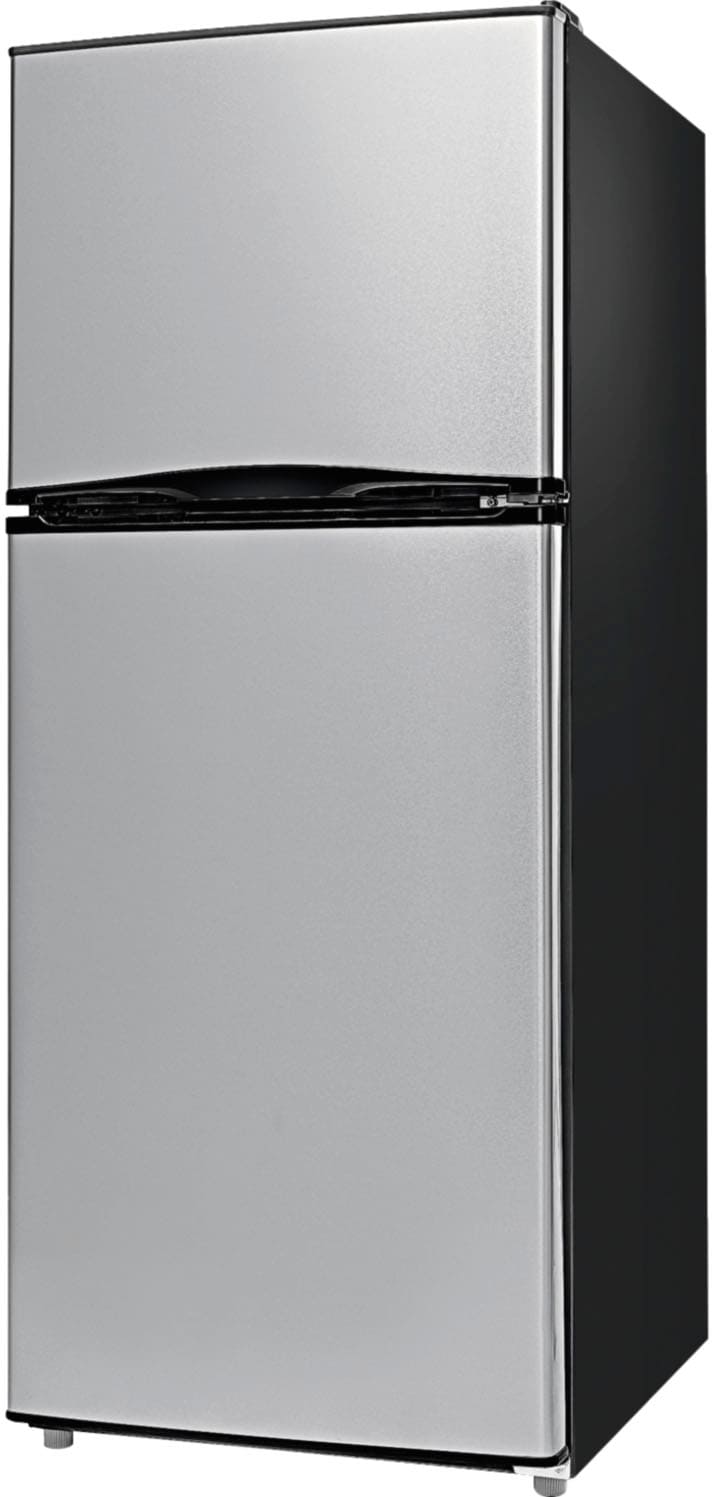 Insignia™ - 11.5 Cu. Ft. Top-Freezer Refrigerator - Stainless steel_2