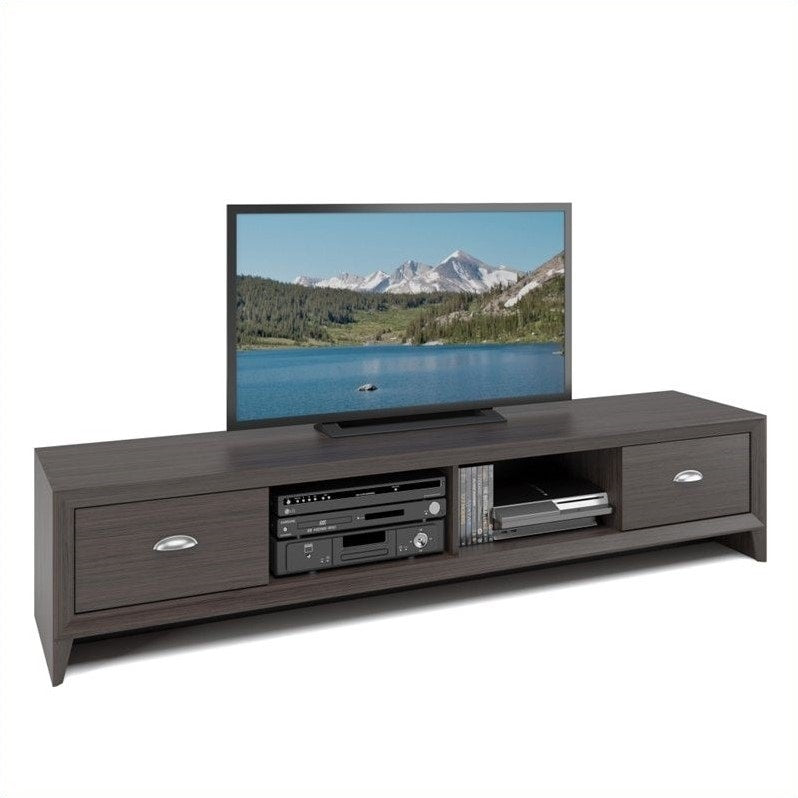 CorLiving  Lakewood Extra Wide TV Stand, for TVs up to 85" - Wenge_1