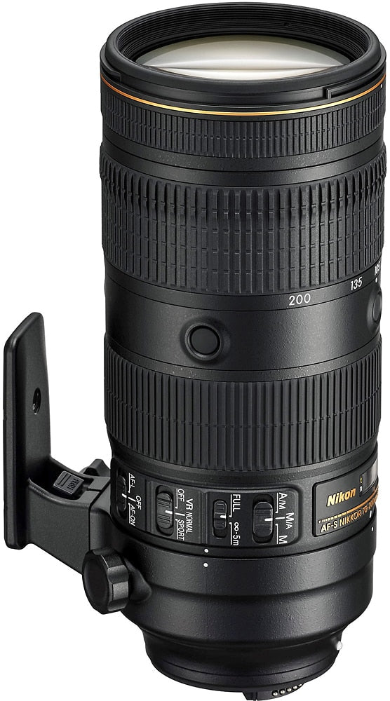 Nikon - AF-S NIKKOR 70-200mm f/2.8E FL ED VR Telephoto Zoom Lens for DSLR Cameras - Black_1