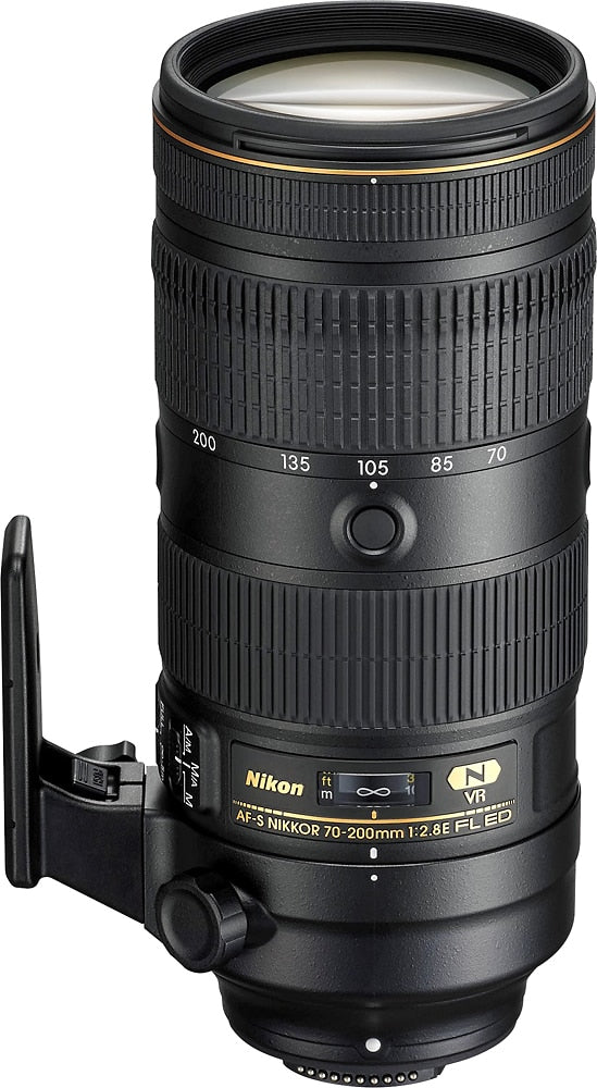 Nikon - AF-S NIKKOR 70-200mm f/2.8E FL ED VR Telephoto Zoom Lens for DSLR Cameras - Black_0