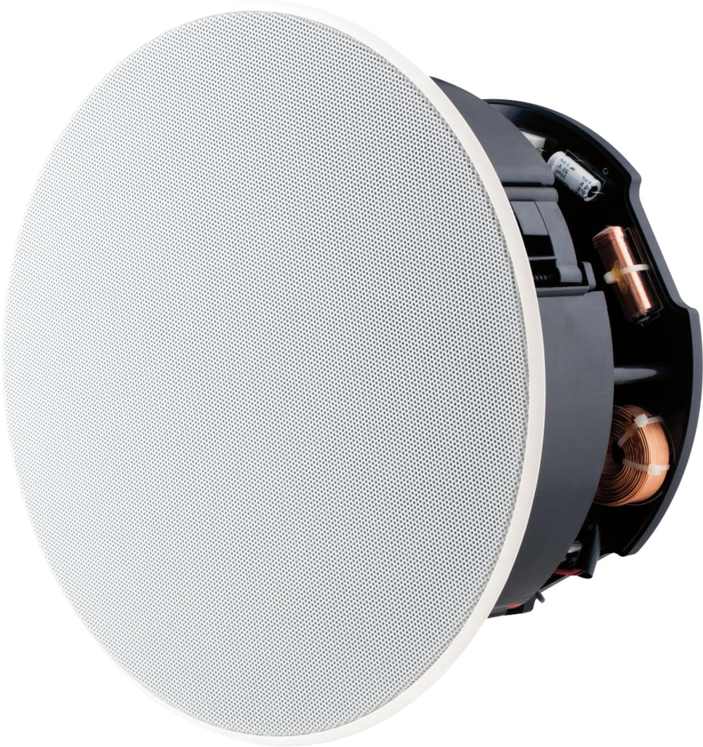 Sonance - Visual Performance 8" 3-Way In-Ceiling Speakers (Pair) - Paintable White_1