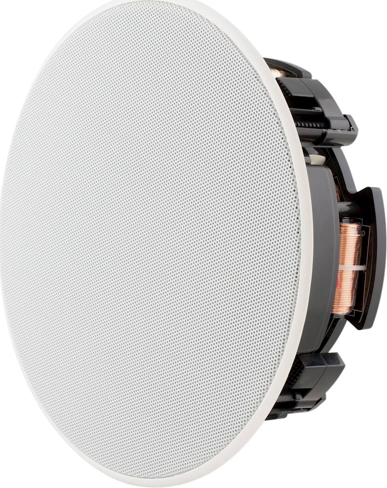 Sonance - Visual Performance 6-1/2" 2-Way Round SST/SUR Thinline In-Ceiling Speaker (Each) - Paintable White_2