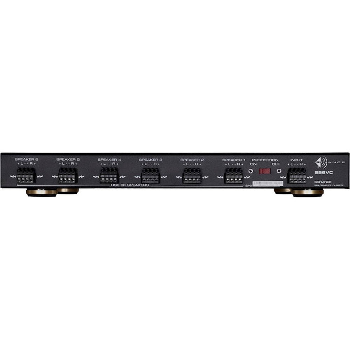 Sonance - 6-Pair Stereo Speaker Selector with Volume Controls (Each) - Black_3