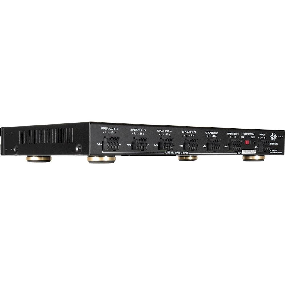 Sonance - 6-Pair Stereo Speaker Selector with Volume Controls (Each) - Black_4