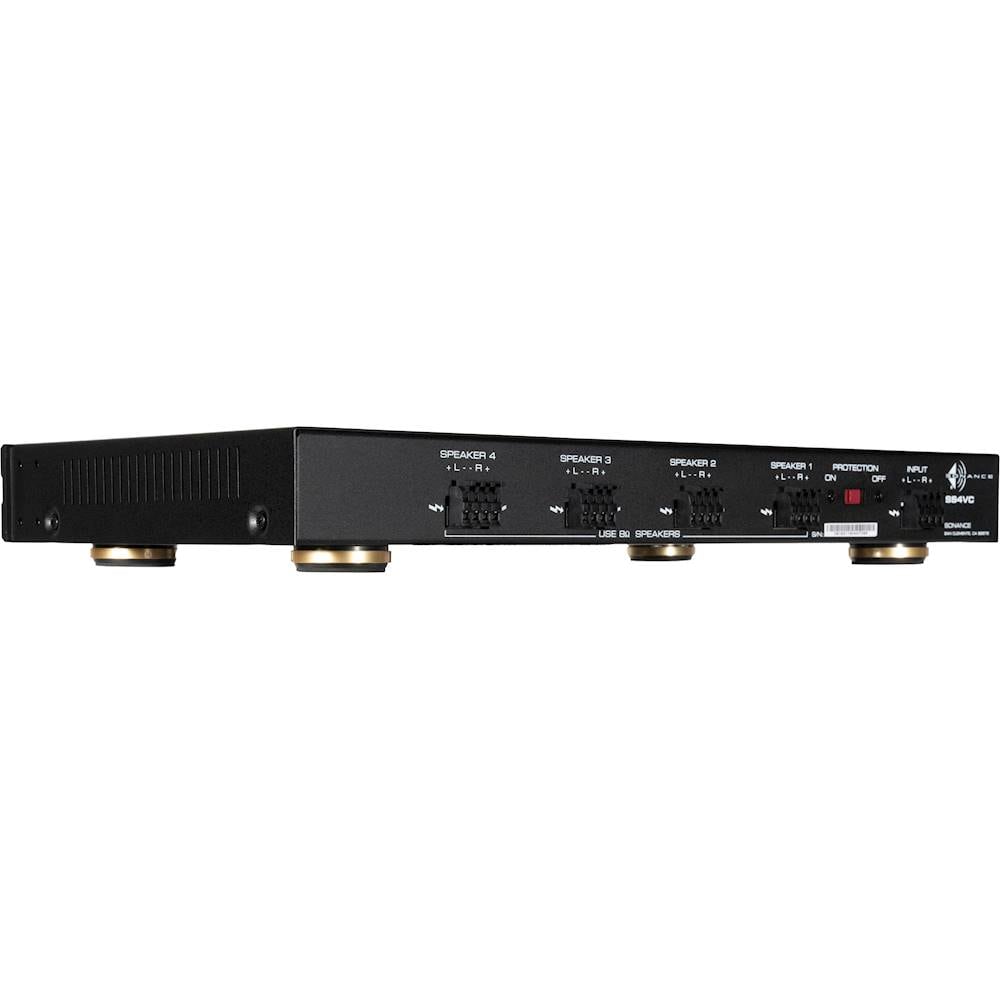 Sonance - 4-Pair Stereo Speaker Selector with Volume Controls (Each) - Black_4