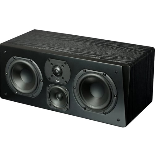 SVS - Prime Dual 5-1/4" Passive 3-Way Center-Channel Speaker - Premium black ash_0