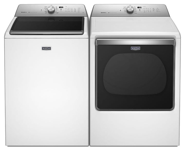 Maytag - 5.3 Cu. Ft. High Efficiency Top Load Washer with Deep Clean Option - White_7