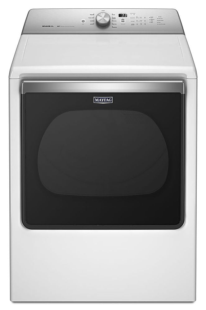 Maytag - 8.8 Cu. Ft. Gas Dryer with Advanced Moisture Sensing - White_0