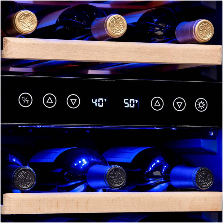 NewAir - 29-Bottle Wine Cooler - Stainless steel_4