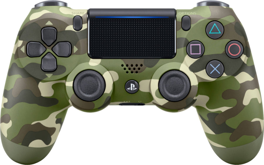 DualShock 4 Wireless Controller for Sony PlayStation 4 - Green Camouflage_0