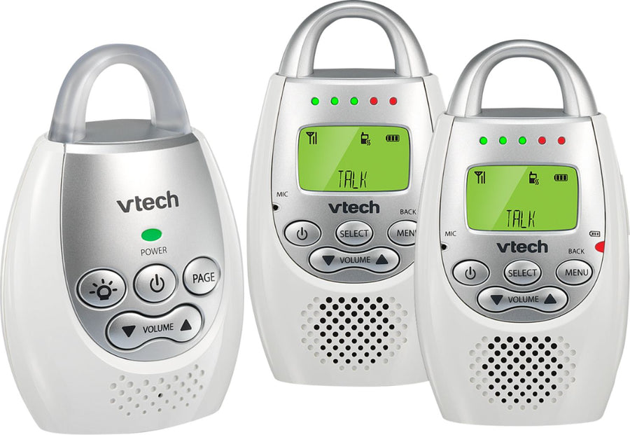 VTech - Audio Baby Monitor (2-Unit) - White_0