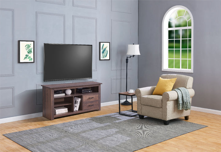 Insignia™ - Gaming TV Cabinet for Most TVs Up to 55" - Brown_4