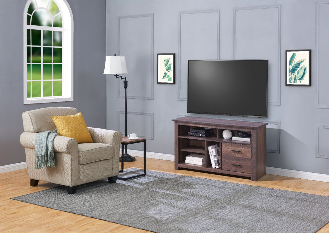 Insignia™ - Gaming TV Cabinet for Most TVs Up to 55" - Brown_2