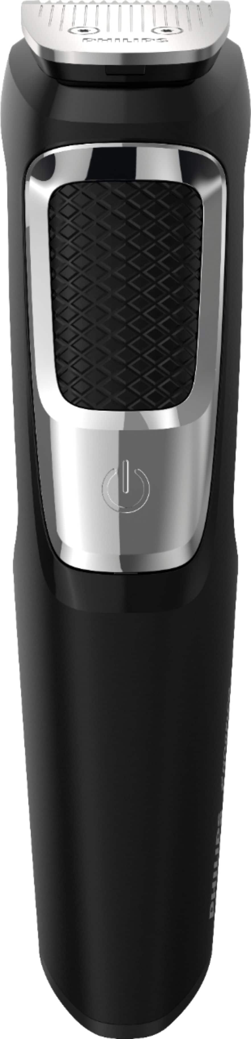 Philips Norelco - Multigroom 3000 Beard, Moustache, Ear and Nose Trimmer - Black/silver_0