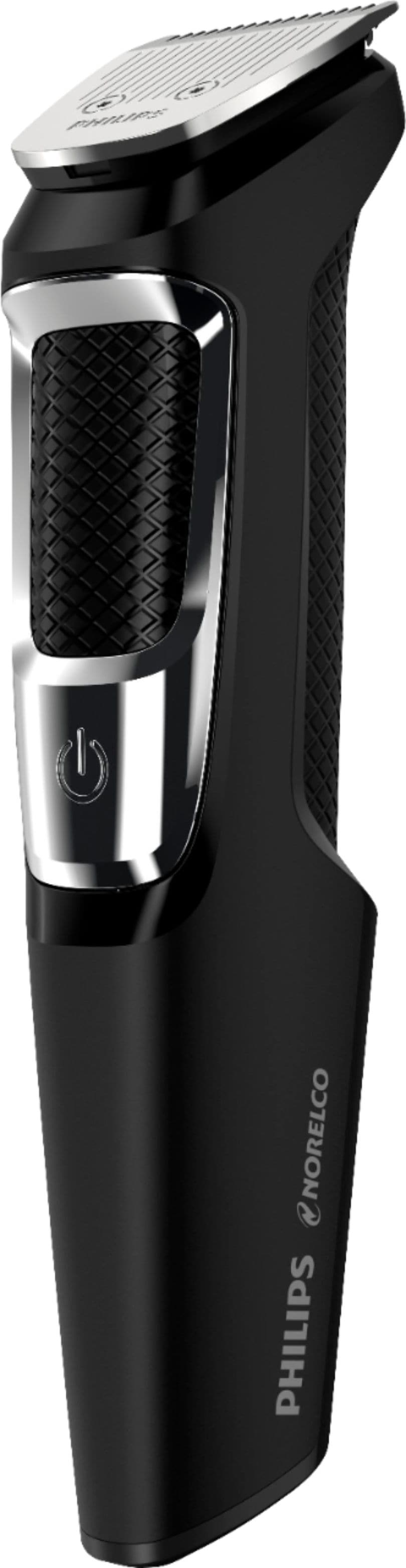 Philips Norelco - Multigroom 3000 Beard, Moustache, Ear and Nose Trimmer - Black/silver_10
