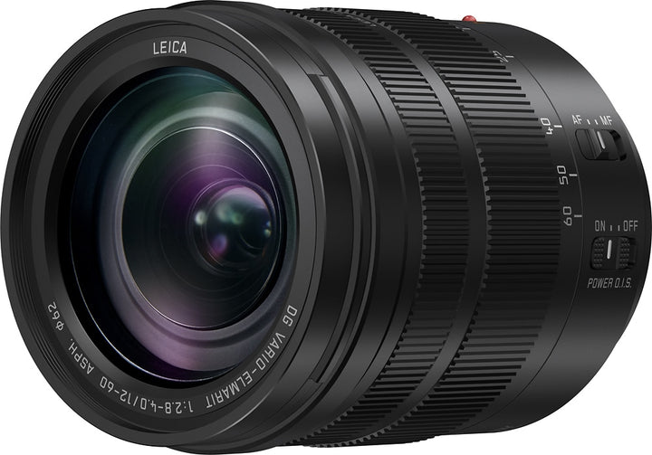 Panasonic - LUMIX G LEICA DG VARIO-ELMARIT 12-60mm F/2.8-4.0 ASPH Standard Zoom Lens for Mirrorless Micro Four Thirds Cameras - Black_0