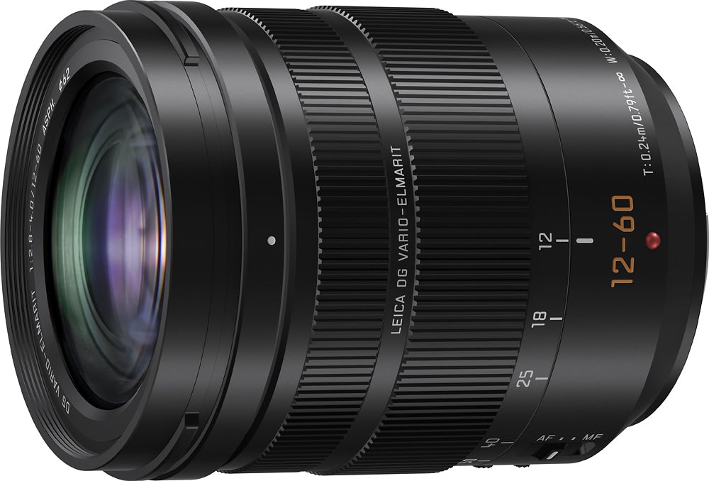 Panasonic - LUMIX G LEICA DG VARIO-ELMARIT 12-60mm F/2.8-4.0 ASPH Standard Zoom Lens for Mirrorless Micro Four Thirds Cameras - Black_2
