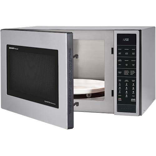 Sharp - Carousel 1.5 Cu. Ft. Mid-Size Microwave - Silver_2