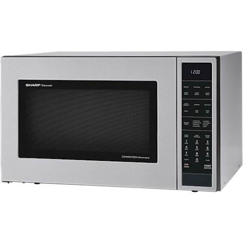 Sharp - Carousel 1.5 Cu. Ft. Mid-Size Microwave - Silver_1