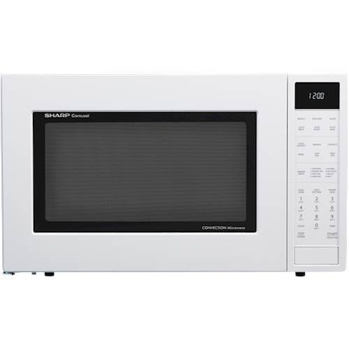 Sharp - Carousel 1.5 Cu. Ft. Mid-Size Microwave - White_0