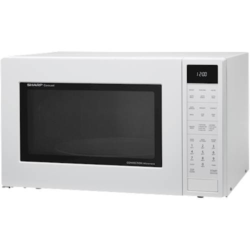 Sharp - Carousel 1.5 Cu. Ft. Mid-Size Microwave - White_1