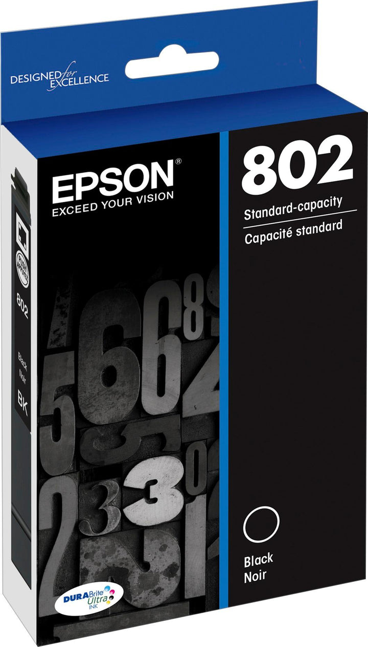 Epson - 802 Standard Capacity Ink Cartridge - Black_1
