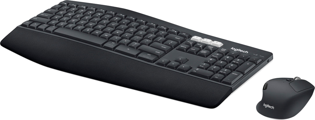 Logitech - MK850 Performance Full-size Wireless Optical Keyboard and Mouse - Black_1