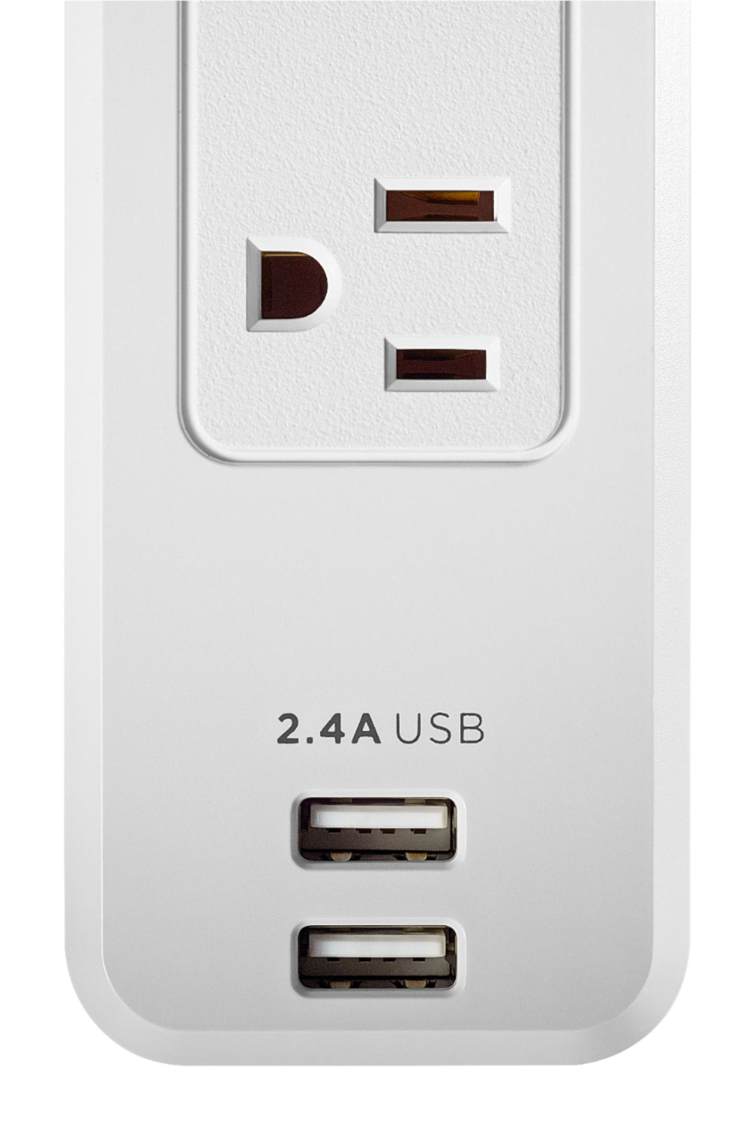Insignia™ - 7-Outlet/2-USB Surge Protector - White_3