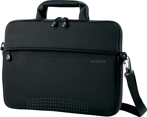 Samsonite - Shuttle Laptop Case for 14" Laptop - Black_0