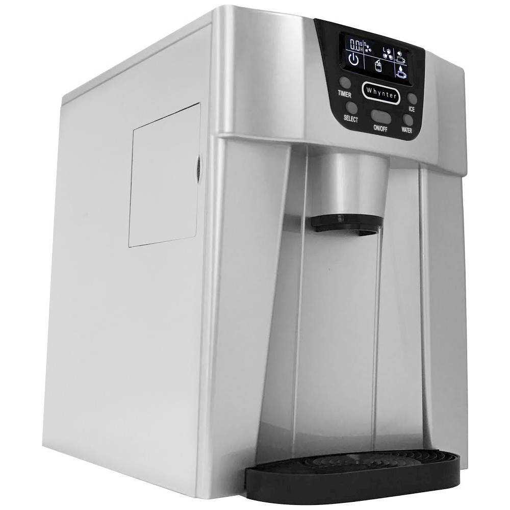 Whynter - 22-Lb. Portable Ice Maker and Water Dispenser - Silver_1