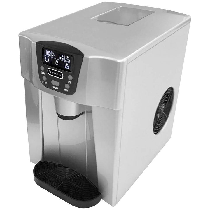 Whynter - 22-Lb. Portable Ice Maker and Water Dispenser - Silver_9