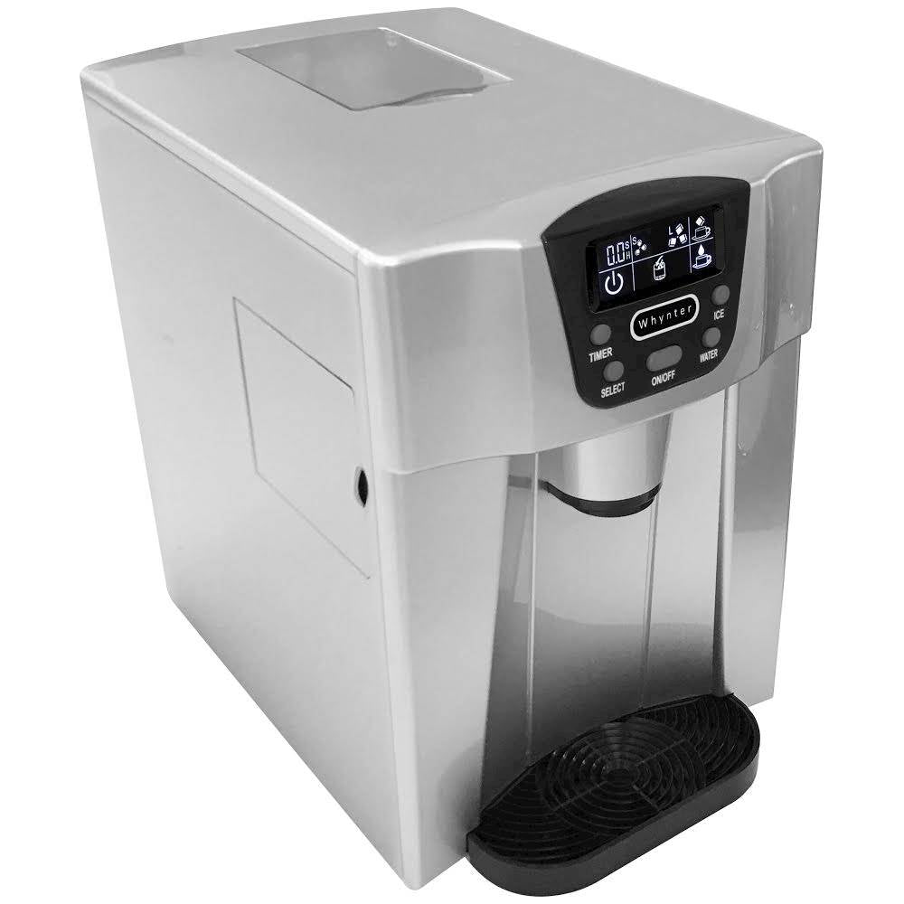 Whynter - 22-Lb. Portable Ice Maker and Water Dispenser - Silver_8