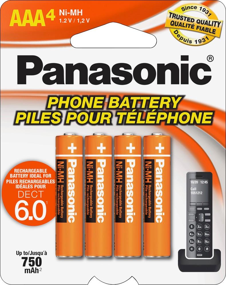 Panasonic - Rechargeable AAA Batteries (4-Pack)_0