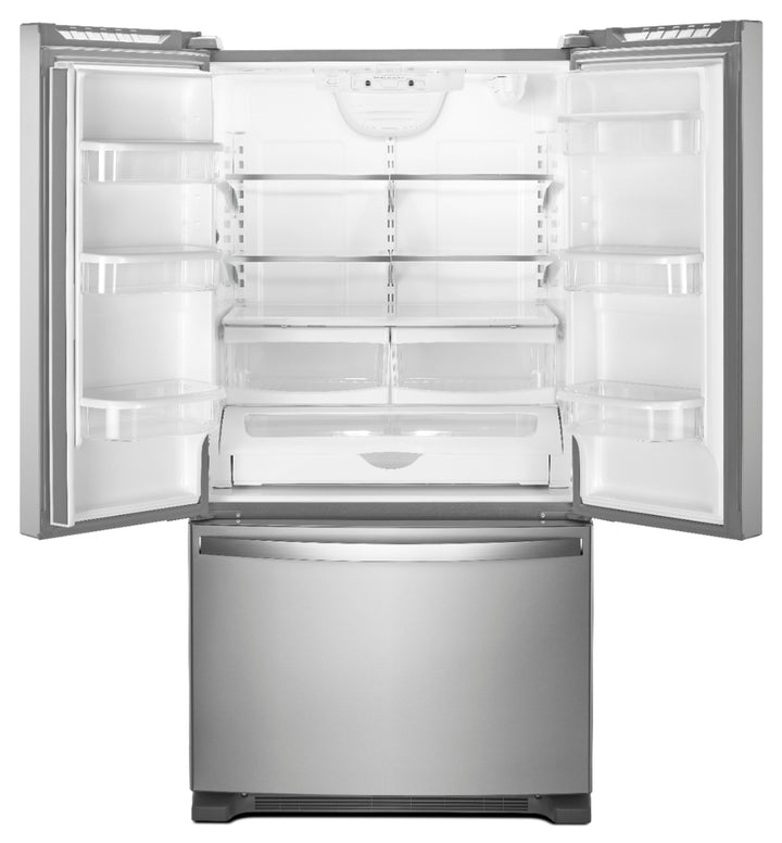 Whirlpool - 25.2 Cu. Ft. French Door Refrigerator with Internal Water Dispenser - Stainless steel_3