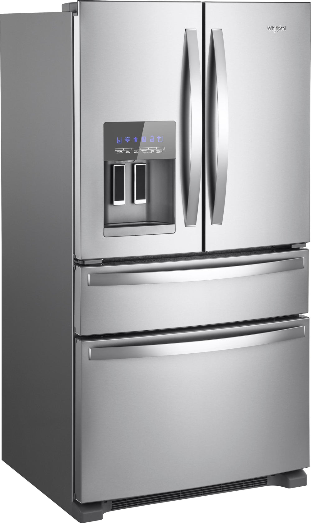 Whirlpool - 24.5 Cu. Ft. 4-Door French Door Refrigerator - Stainless steel_1
