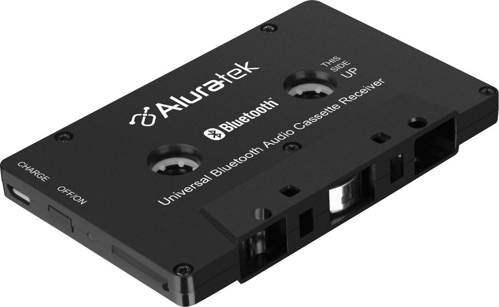 Aluratek - Bluetooth Audio Cassette Adapter - Black_1