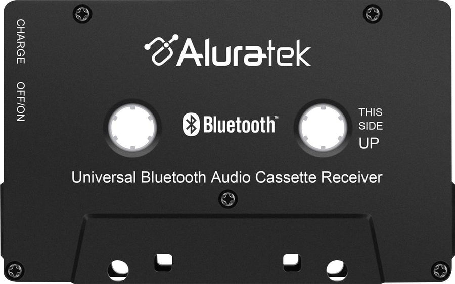 Aluratek - Bluetooth Audio Cassette Adapter - Black_0