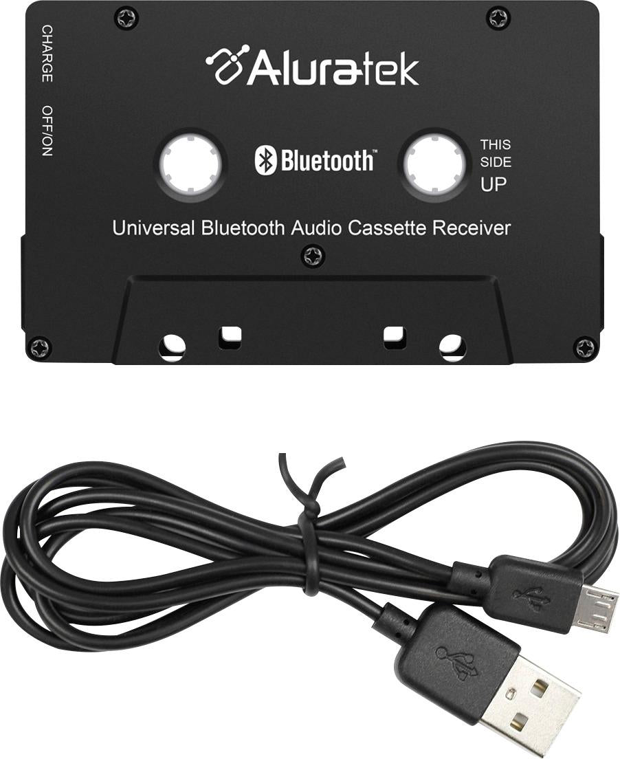 Aluratek - Bluetooth Audio Cassette Adapter - Black_7